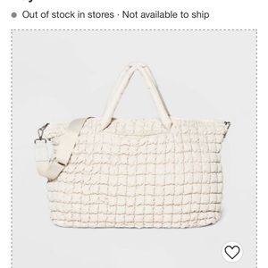 Check Print Athleisure Soft Weekender Bag - A New Day